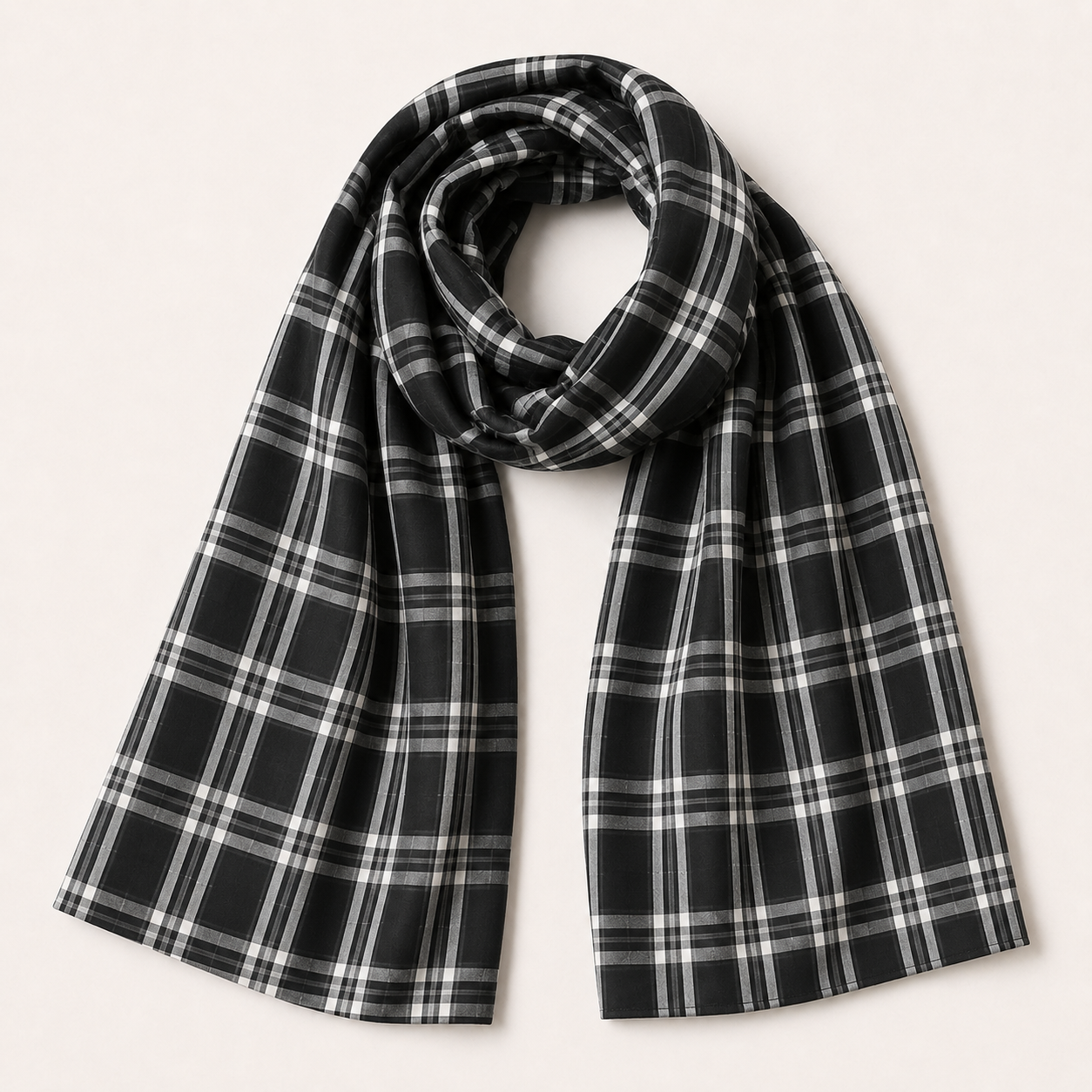 VOYAGE SCARF - OBSIDIAN